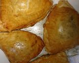 A picture of step 8 of Pattis with homemade pastry puff..