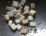 A picture of step 1 of Palak paneer Briyani.