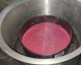 A picture of step 10 of Red Velvet Rava Dhokla.