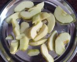 A picture of step 1 of Apple Smoothie.