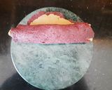 A picture of step 8 of Beetroot Swirl Cookies.
