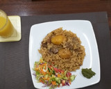 A picture of step 13 of Mutton Pilau#Arabic contest.