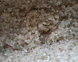 A picture of step 1 of Pongal (gur ki kheer).