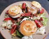 Une image de l'étape 6 de Salade de chèvre chaud.