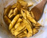 Foto del paso 2 de la receta: Patatas deluxe con salsa de yogurt
