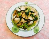 Hình bước làm 5 của món Nghêu xào cải ngọt