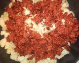 Foto del paso 5 de la receta: Torta de papas con longaniza estilo (pambazo)