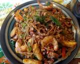 Korean spicy octopus shrimp rice noodle recipe step 8 photo