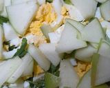 Foto del paso 2 de la receta: Costeletas de cerdo a la riojana, perejil, ajo, huevo y manzanas
