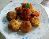 A picture of step 7 of Potato Croquettes (and Whatever Fillings You Like 😉).