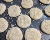 A picture of step 5 of Peanut cookies.