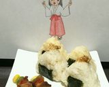 A picture of step 3 of BBQ-Style Cute Miniature Skewers.
