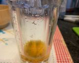 A picture of step 2 of Magic butterfly Mocktail.