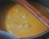 A picture of step 4 of Dal gosht with Zeera rice.