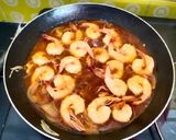 Foto langkah ke 4 dari resep Udang Asam Manis Simpel.