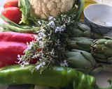 Foto del paso 1 de la receta Paella vegetariana de celebración 🥂