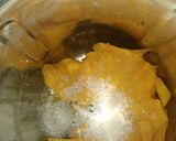 A picture of step 1 of Mango milkshake.