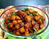 A picture of step 4 of Spicy Suran / Ol Curry in Bihari Style.