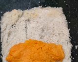 A picture of step 2 of Bread Rasmalai.