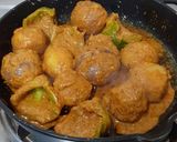 A picture of step 4 of Tandoori aloo - pyaaz subji.