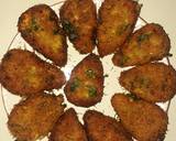 Corn potato tikkis in tear drop shape recipe step 3 photo