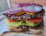 Foto del paso 8 de la receta: Sándwich doble de carne...🥑🍅🥪🥩