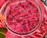 A picture of step 1 of Beetroot Kanji.