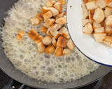 Foto langkah ke 4 dari resep Caramel Bread Popcorn Pinggiran Roti.