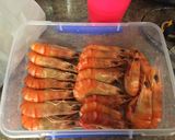 A picture of step 1 of Butter Shrimp.