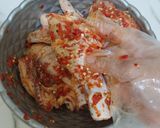 Foto langkah ke 2 dari resep Chili Chicken & Pumpkin.