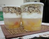 Foto langkah ke 5 dari resep Parfait Outmeal Gula Merah..