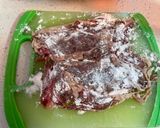 A picture of step 2 of Meat Jun (Hawaiian Korean Food).