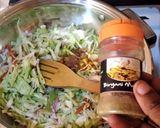 A picture of step 4 of Springrolls.