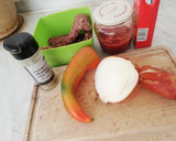 Foto del paso 1 de la receta: Macarrones rápidos de chorizo y carne