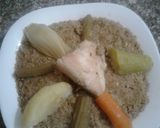 A picture of step 4 of Algerian Barley Couscous.