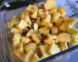 Une image de l'étape 5 de Salade d'ananas mariné aux fruits confits.