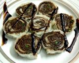 A picture of step 12 of Chocolate pinwheels sandwiches.