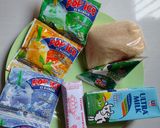 Foto langkah ke 1 dari resep Es Gabus pelangi / es kue pop ice.