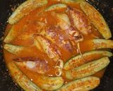 Foto langkah ke 3 dari resep Gulai Cumi Terong.