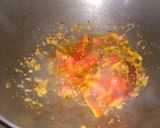 A picture of step 3 of Hara choliya ki sabji.