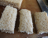 Foto del paso 3 de la receta: Sándwiches de queso de cabra con ricotta y nueces con cúrcuma