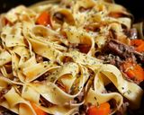 Foto del paso 11 de la receta: Tagliatelle con ragout de carrilleras en salsa de Oporto