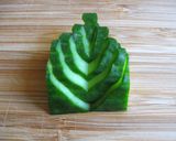 A picture of step 2 of Decorative Cucumber.