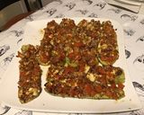 Une image de l'étape 9 de Courgettes blanches façon bruschetta.