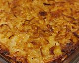 Une image de l'étape 6 de Gâteau de pommes de terre aux oignons.