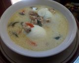 Foto langkah ke 5 dari resep Tempe Telor Kuah Santan.