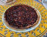 Une image de l'étape 11 de Tarte aux cerises, miel et pistaches.
