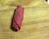Beetroot Rose Mathri recipe step 5 photo