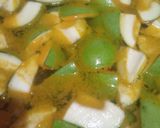 A picture of step 1 of Instant Mango Pickle.
