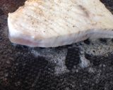 A picture of step 2 of Simple Seared Swordfish.